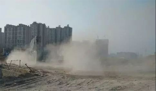 成都市建設工地文明施工（揚塵污染防治）管理技術標準